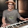 kept-fresh-t-shirt-worn-by-a-keyboardist-in-a-studio